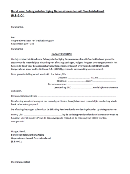 Formulieren – BBGO – Bond voor Belangen Behartiging Gepensioneerden uit
